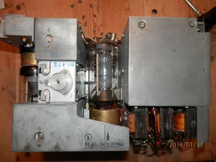 RL12P35 in einem 10WSc (10 Watt Panzersender)