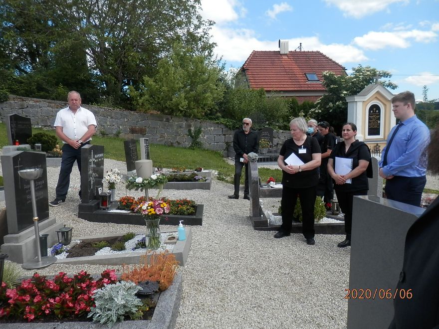 6.6.2020 - Urnenbestattung OE5SRM, Walter