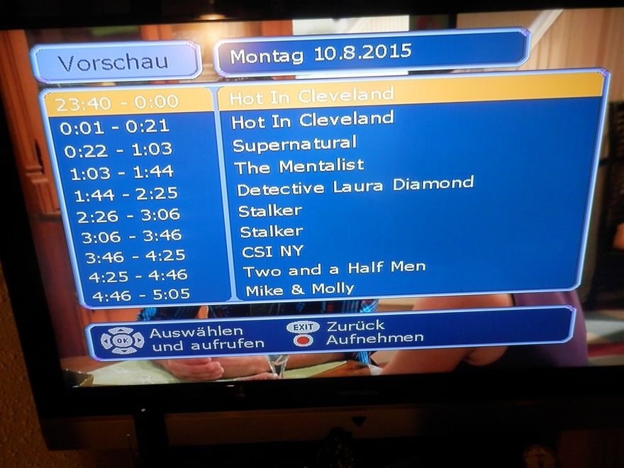 20) Das Fernsehprogramm der BBC ? NEIN: das Programm von ORF 1.... und dann jammern, dass unsere Kinder nimmer Deutsch können !