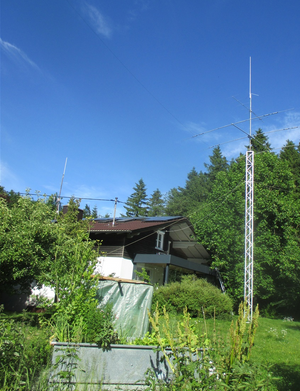 KW-Antennen Cushcraft A3 Yagi, Windom f 160 m, Tonna 9-Ele 2m, Diamond Rundstrahler 2m-70 cm