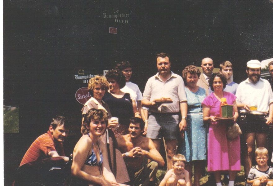 Fieldday in den 1980-ern in Kahlberg, Gde Kopfing