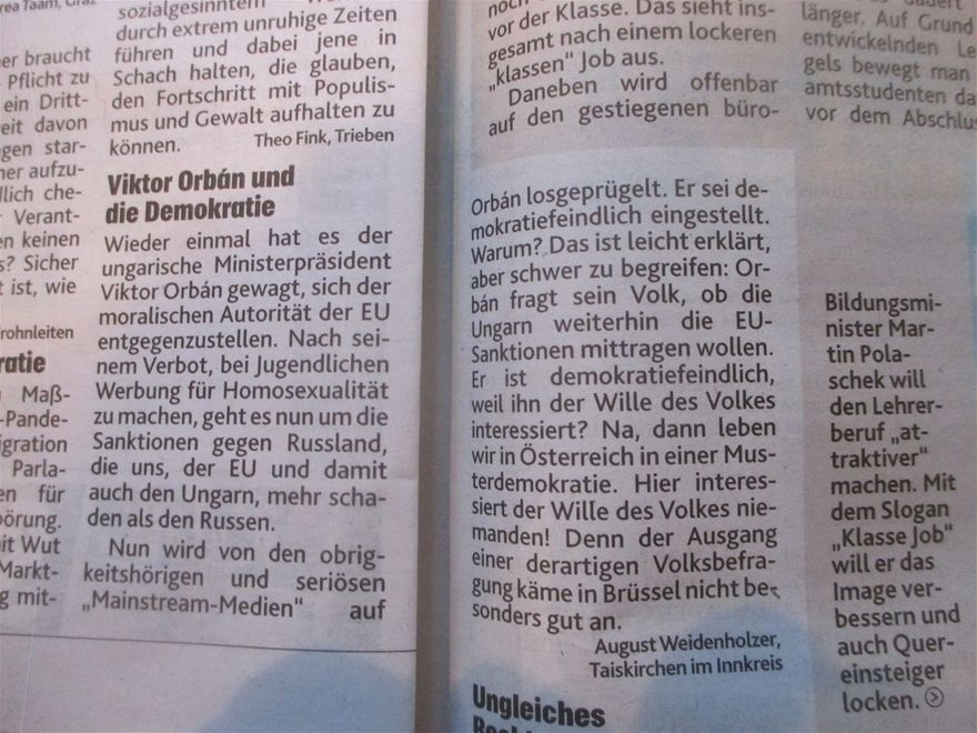 Kronenzeitung v 29.10.2022