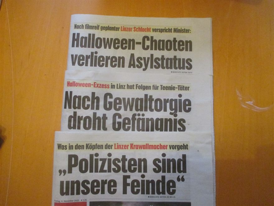 92 Nach den Krawallen in der Nacht zum 1.11.2022
